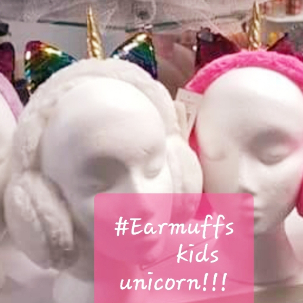 Kids earmuffs unicorn